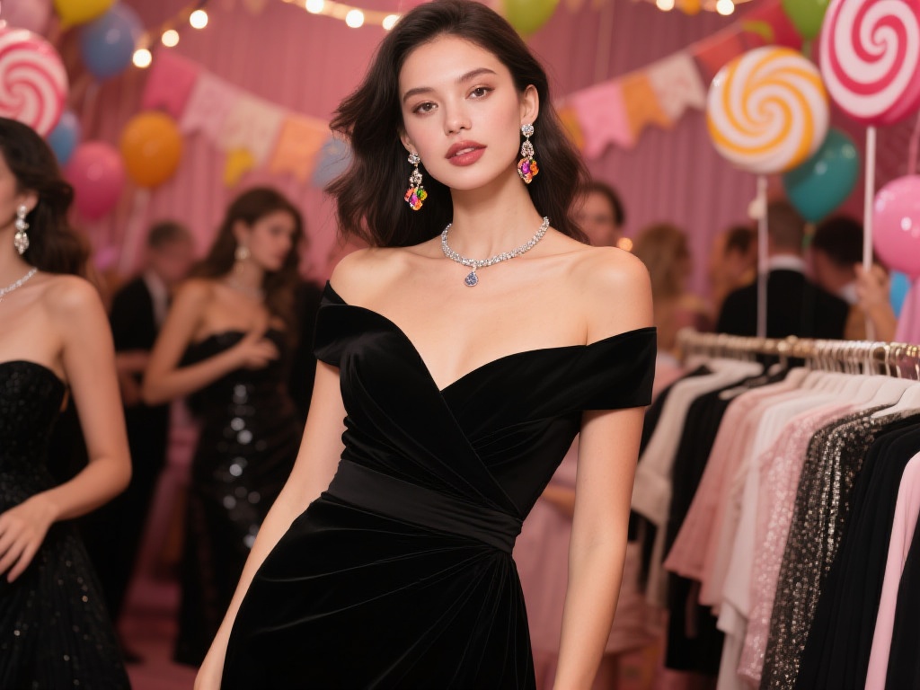 糖果派对礼服推荐:打造甜美公主般的魅力