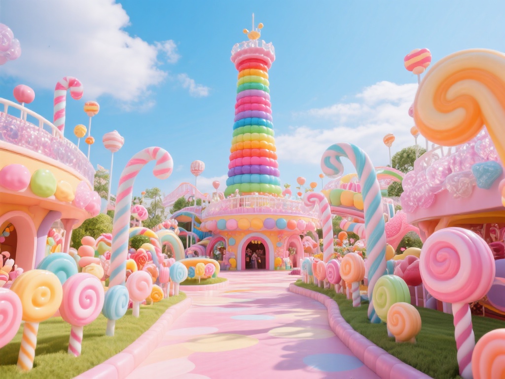 糖果派对:迪士尼奇幻甜蜜乐园冒险之旅
