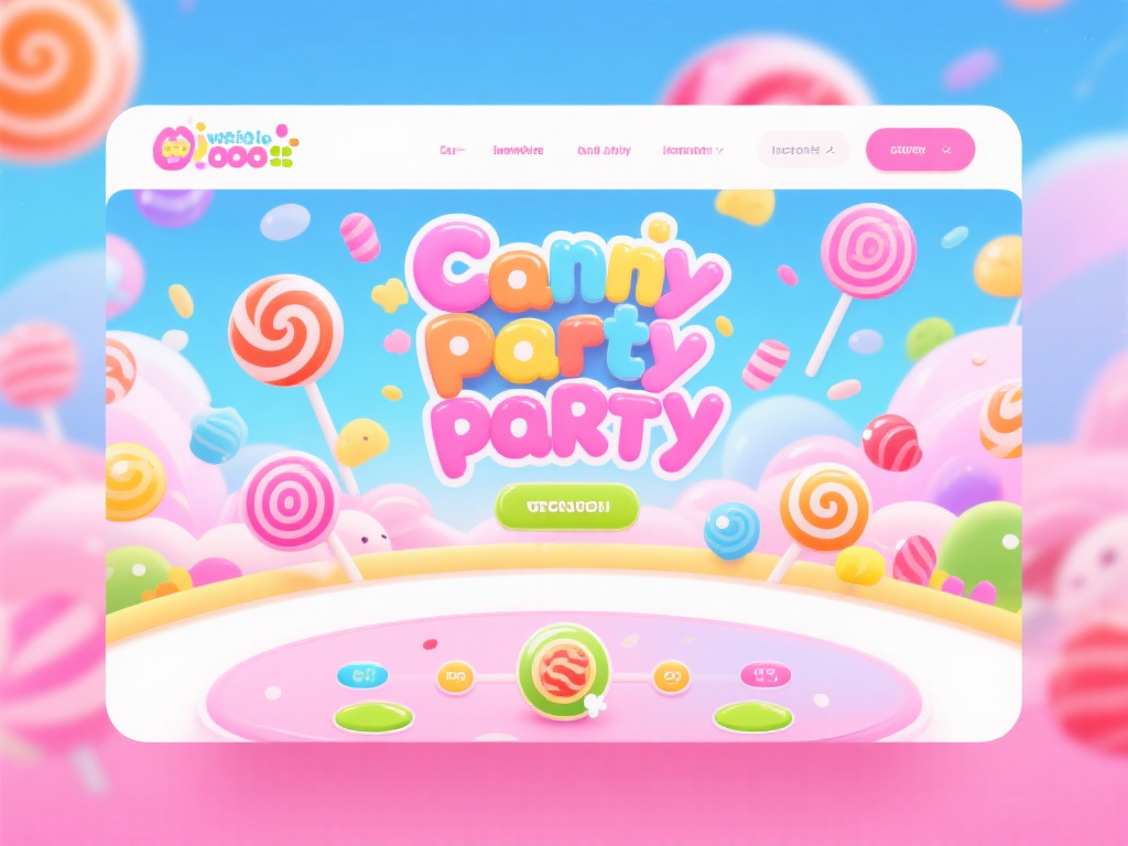 探索糖果派对网站,畅享多彩娱乐魅力世界 糖果派对网站主打糖果主题,这种设计不仅给人视觉上的