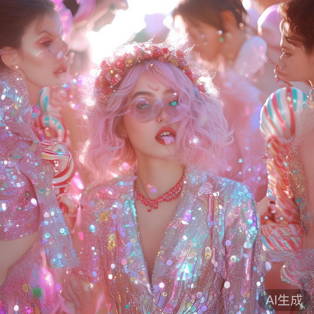 在盎然春光里，一场缤纷缤纷的时装糖果派对正等待着每