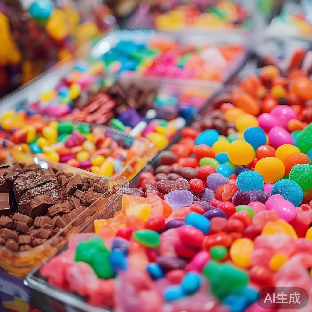 在准备一场精彩纷呈的糖果派对时，丰富多样的糖果选择
