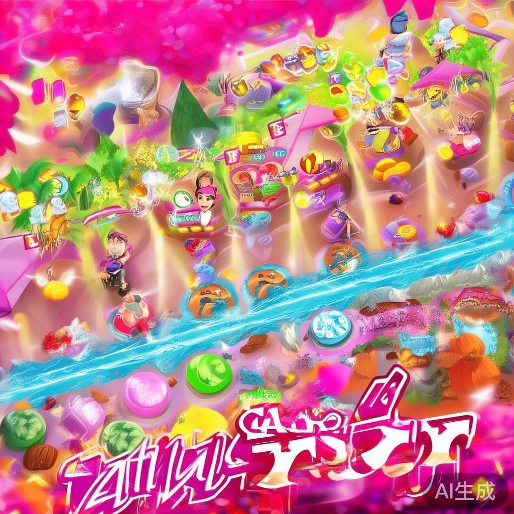 除了单人游戏，糖果派对9088还支持多人互动对战。