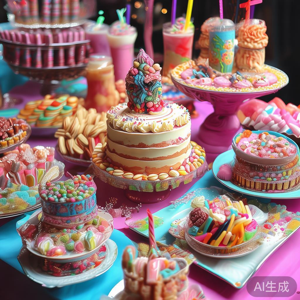 甜蜜糖果美女盛宴邀你共度欢乐派对时光