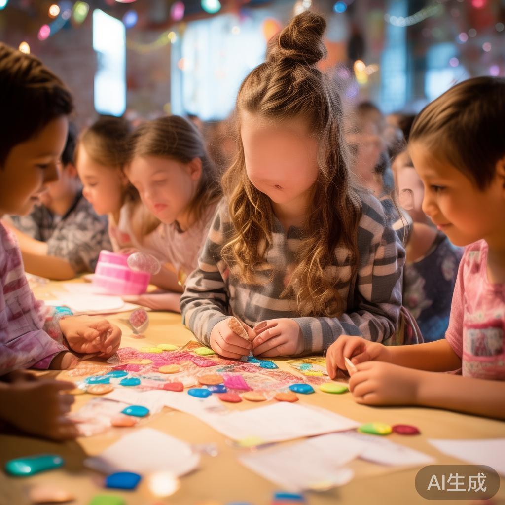 甜蜜盛宴:糖果派对中莉莉的精彩冒险与难忘回忆 在派对的高潮部分,组织者安排了“甜蜜任务”活动,鼓