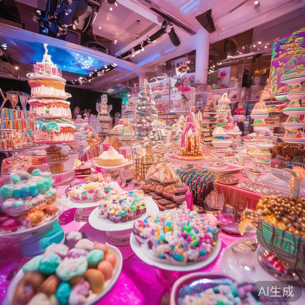 甜蜜时光：尽享派对糖果盛宴的欢乐趣味无限