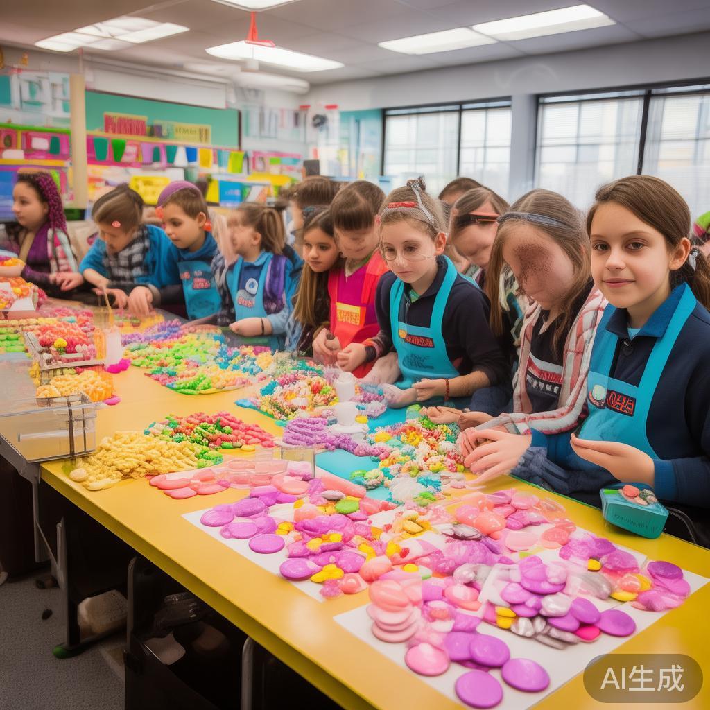 数学糖果派对教学设计与公开课精彩分享:激发学生学习兴趣的创新课程策略 情境创设与角色扮演
教师可以设计贴合学生生活的情