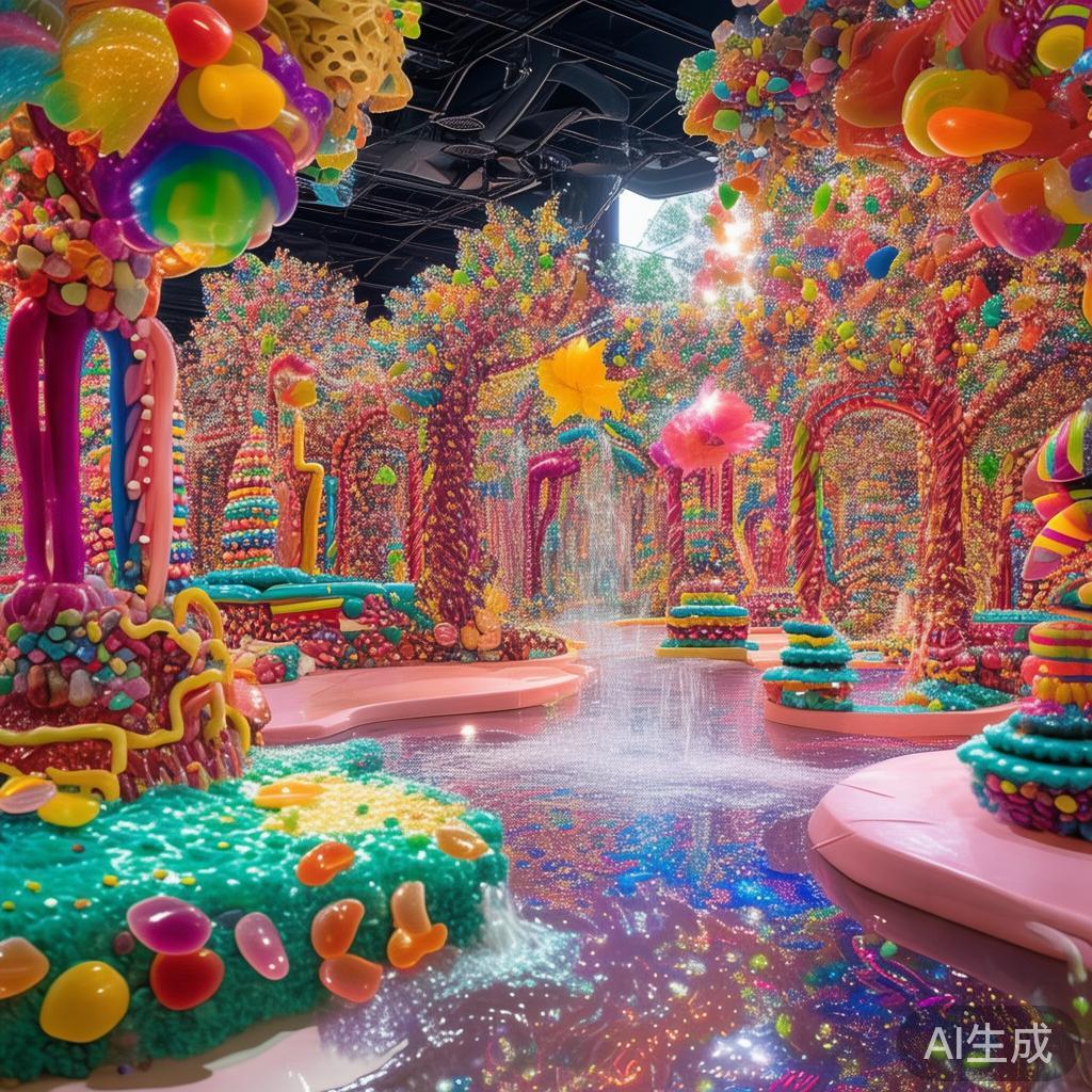 “童话糖果王国”的核心理念在于为孩子们创造一个梦幻