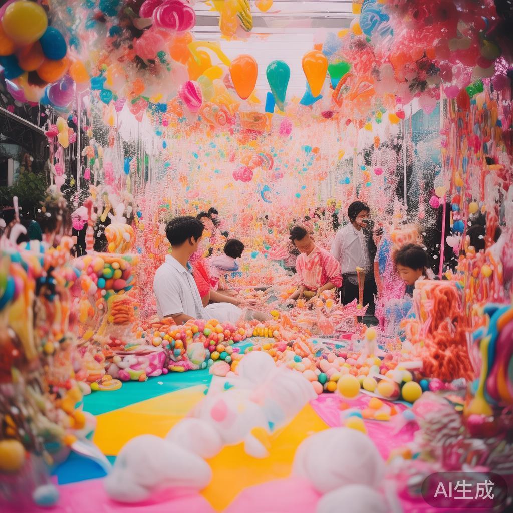 糖果派对的魅力何在？首先，这种活动结合了视觉、味觉